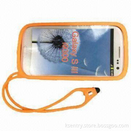 Case for Samsung Galaxy S3 I9300/S4 i9500 Accessories, with Stylus Touch Pen, Promotion Gadget Gift